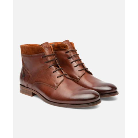 Bottines Homme Kost Paris HOWARD 35 Cognac Cloane Vannes