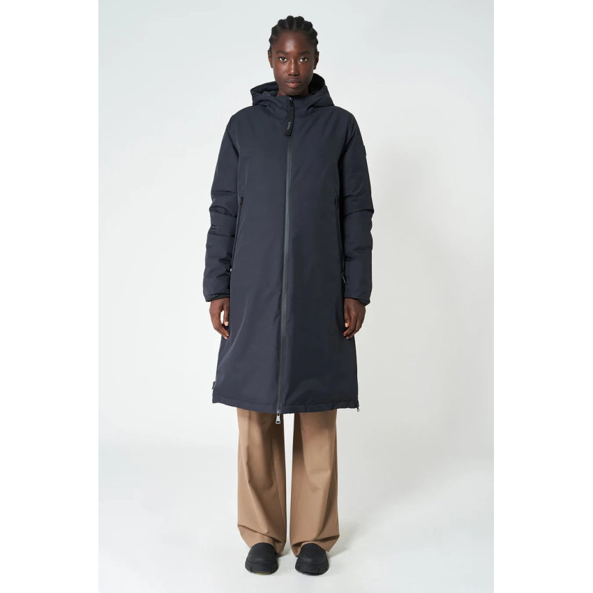 Parka Imperméable Tanta Rainwear Femme CHER Bleu Marine Cloane Vannes