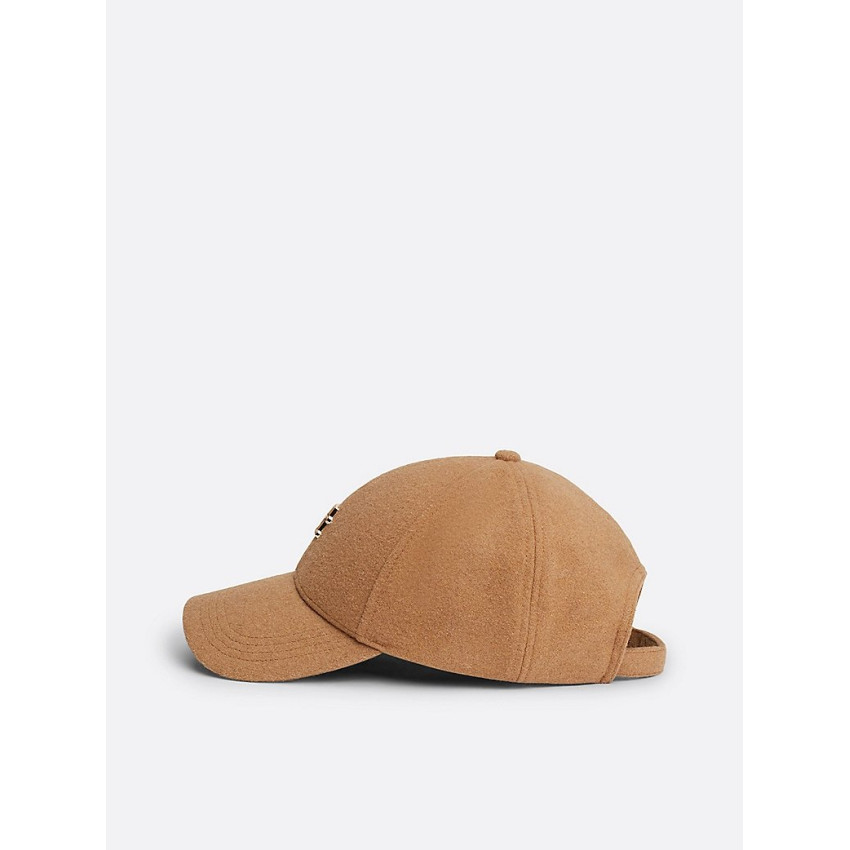 Casquette Femme Tommy Hilfiger MONOGRAM Camel Cloane Vannes AW0AW16620