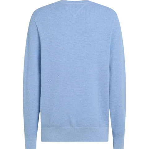 Pull Homme Tommy Hilfiger ESSENTIAL Bleu Ciel Cloane Vannes MW0MW36347