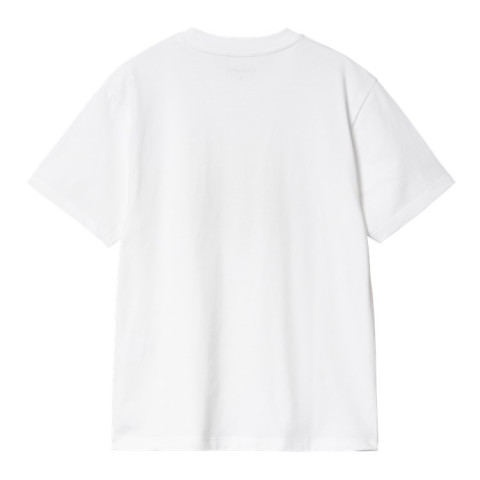 T-Shirt Carhartt Wip Femme PUDDING Blanc Cloane Vannes I034435 02