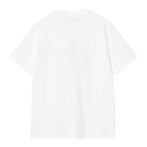 T-Shirt Carhartt Wip Homme PUDDING Blanc Cloane Vannes I034434 02