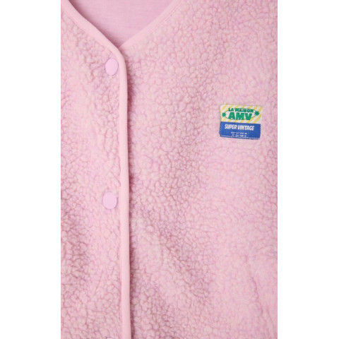 Veste Sans Manches American Vintage Femme HOKTOWN Rose Clair Cloane Vannes HOK16BE25