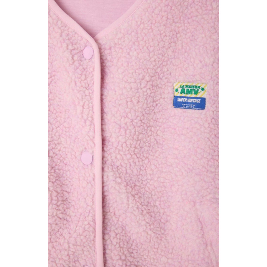 Veste Sans Manches American Vintage Femme HOKTOWN Rose Clair Cloane Vannes HOK16BE25