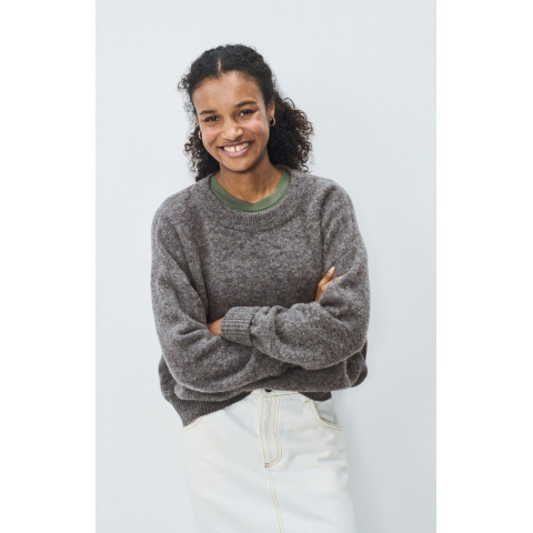 Pull Femme American Vintage VITOW Acier Cloane Vannes VITO18EE25