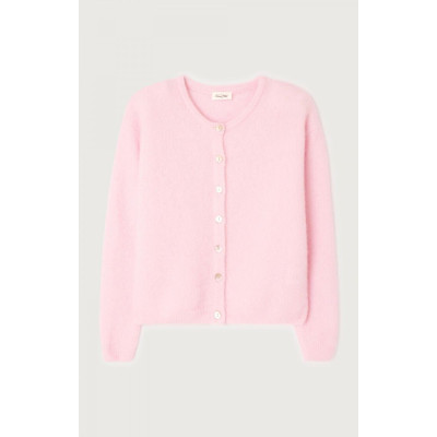 Gilet Femme American Vintage VITOW Rose Clair Cloane Vannes VITO19EE25