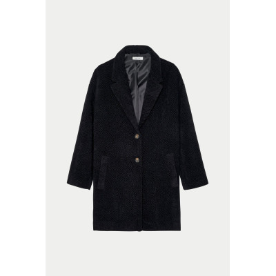 Manteau Pako Litto Femme BETTY Noir Cloane Vannes MT3720