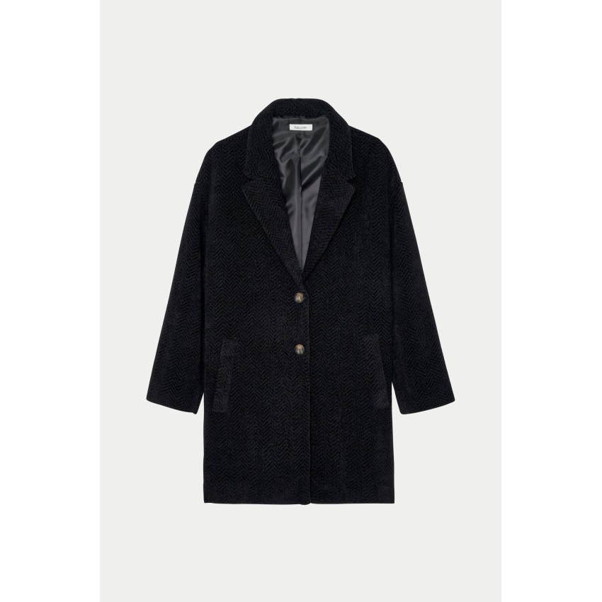 Manteau Pako Litto Femme BETTY Noir Cloane Vannes MT3720