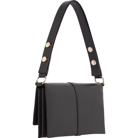 Sac à Main Femme Tommy Hilfiger HERITAGE SHOULDER Noir Cloane Vannes AW0AW16893 BDS