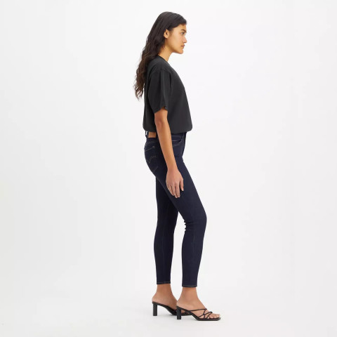 Jean Femme Levi's 711™ Denim Dark Cloane Vannes A6215 0001 BLUE WAVE