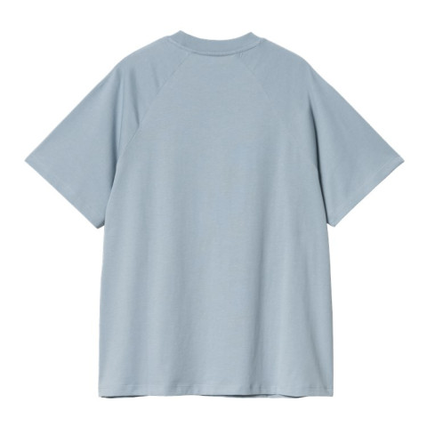 T-Shirt Femme Carhartt Wip SIGNATURE Bleu Ciel Cloane Vannes I034000