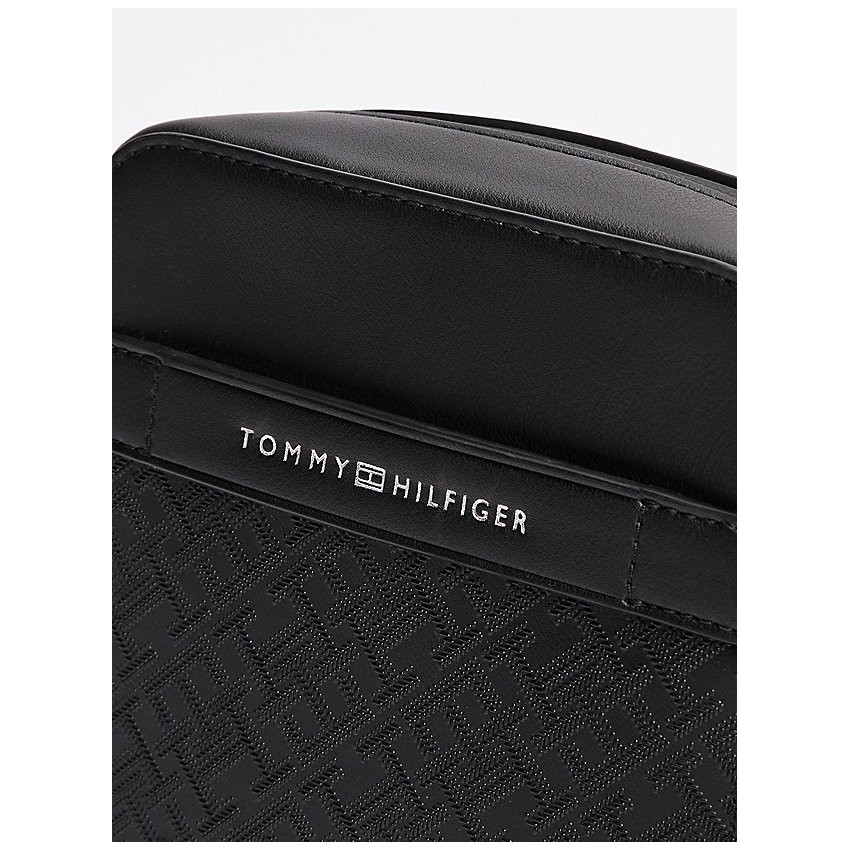 Sacoche Tommy Hilfiger Homme REPORTER Noir Cloane Vannes AM0AM13307 BDS