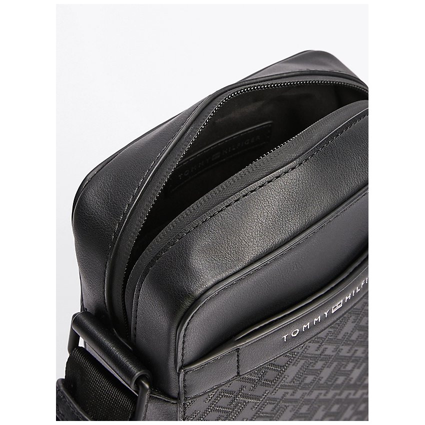 Sacoche Tommy Hilfiger Homme REPORTER Noir Cloane Vannes AM0AM13307 BDS