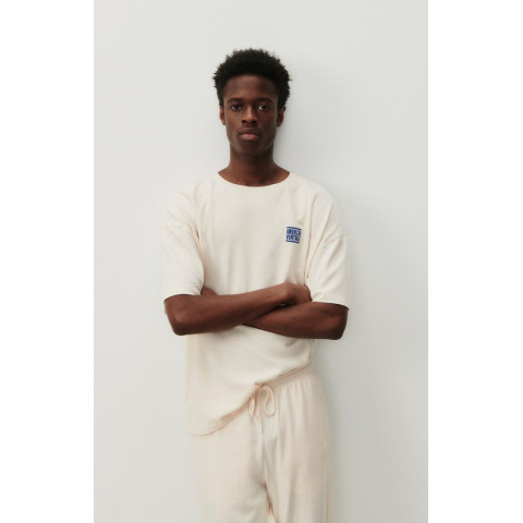 T-Shirt American Vintage Homme YKOBOW Ecru Cloane Vannes MYKO02A E25