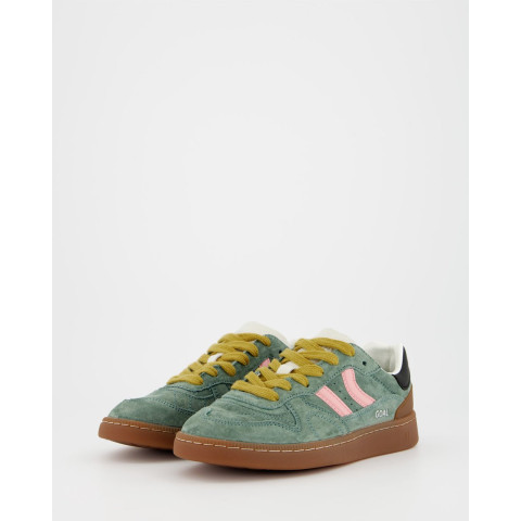 Baskets en Daim Coolway Femme GOAL Vert Cloane Vannes 7664848