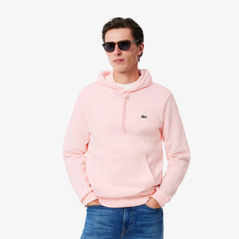 Sweat à Capuche Homme Lacoste CLASSIC Rose Cloane Vannes SH9623