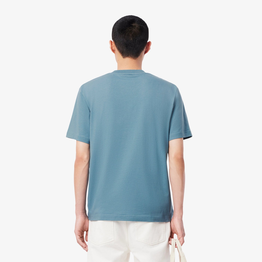 T-Shirt Lacoste Homme CLASSIC Bleu Mer Cloane Vannes TH7318