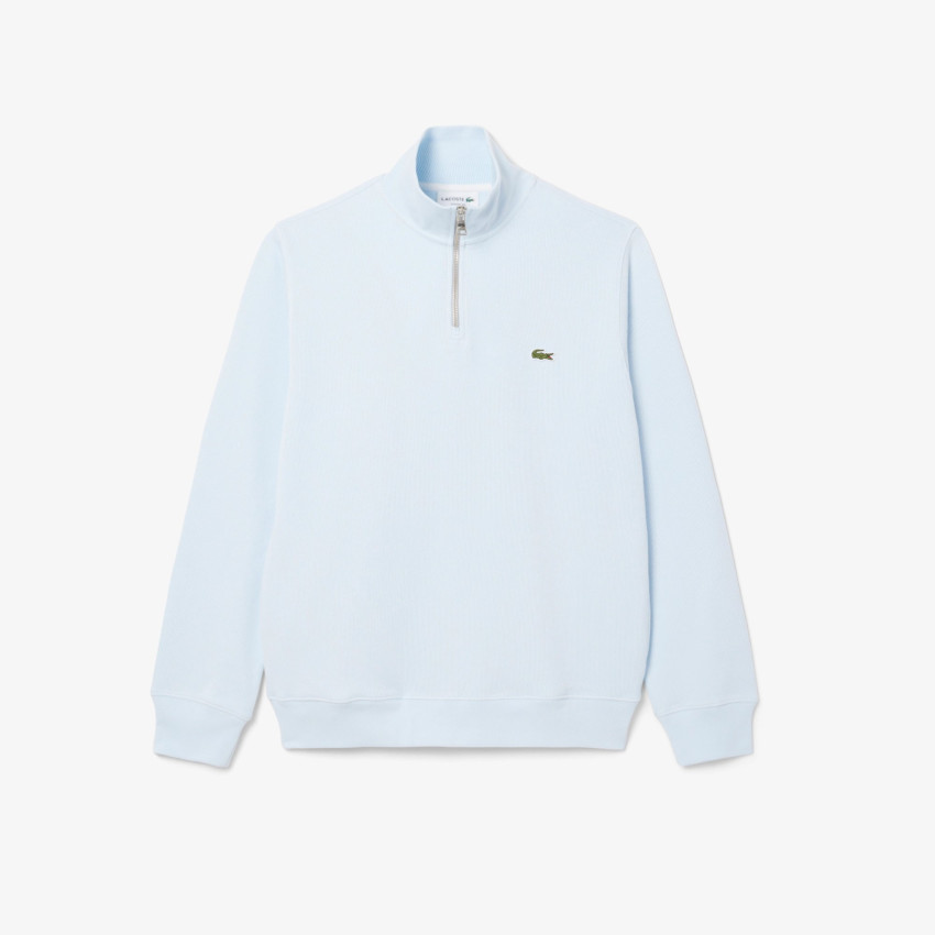 Pull Homme Lacoste DEMI ZIP Bleu Ciel Cloane Vannes SH1927