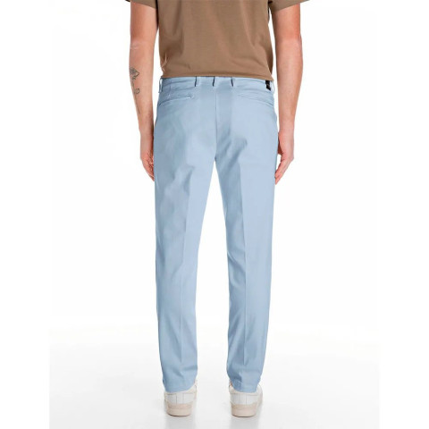 Pantalon Homme Replay Jeans HYPERFLEX BENNI Bleu Ciel Cloane Vannes M9722E 8366197 579