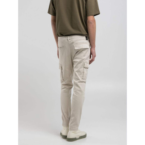 Pantalon Cargo Homme Replay Jeans HYPERFLEX JAAN Beige Cloane Vannes M9649E 8366197 013