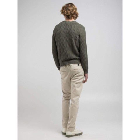 Pantalon Chino Homme Replay Jeans HYPERFLEX BENNI Beige Cloane Vannes M9722E 8366197 013