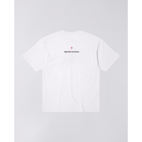 T-Shirt Homme Edwin HIGH LIFE LOW LEVEL Blanc Cloane Vannes I034162 02