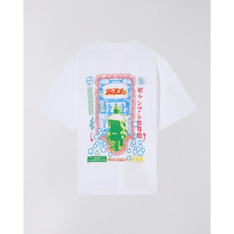 T-Shirt Homme Edwin PACHINKO Blanc Cloane Vannes I035035 02