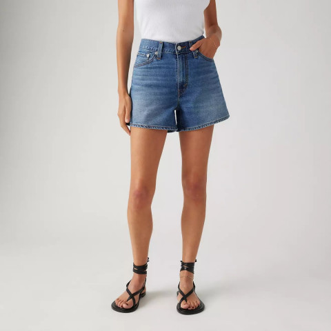Short en Jean Levi's Femme MOM '80 Denim Cloane Vannes A4695 0014 COOL CITY
