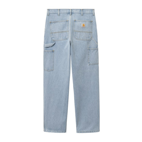 Jean Homme Carhartt Wip SINGLE KNEE Denim LT Cloane Vannes I032024 01 A3