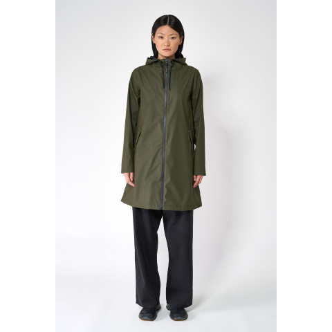 Ciré Long Femme Tanta Rainwear NUOVOLA Kaki Cloane Vannes T3085