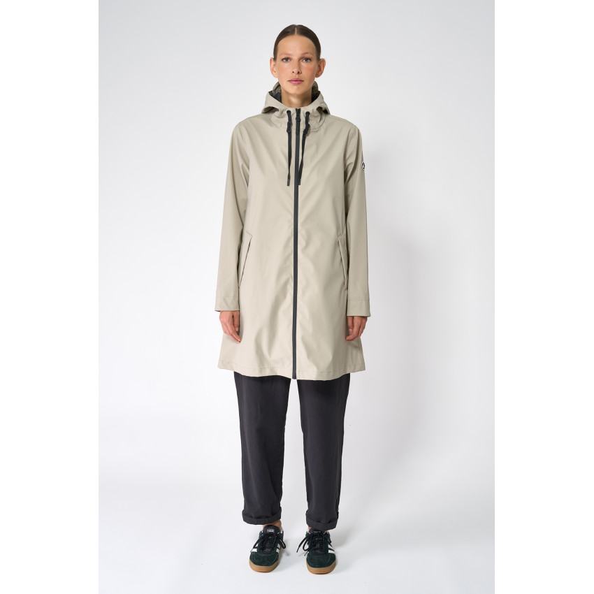 Ciré Long Femme Tanta Rainwear NUOVOLA Crème Cloane Vannes T3085