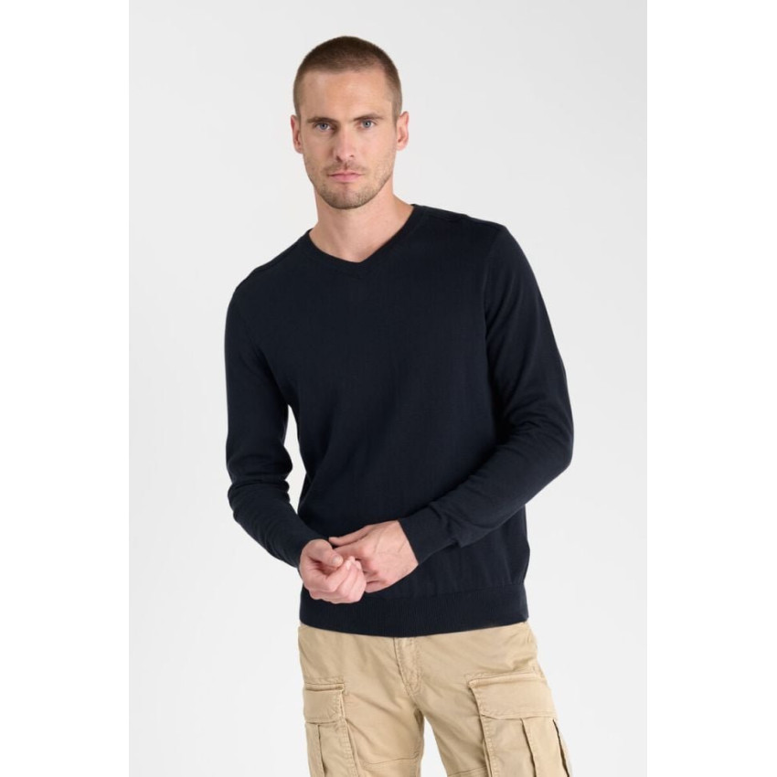 Pull Homme Le Temps des Cerises IBAR Bleu Marine Cloane Vannes HIBAR00000000ML 3305
