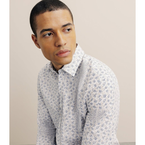 Chemise Izac Homme KONA Blanc Cloane Vannes