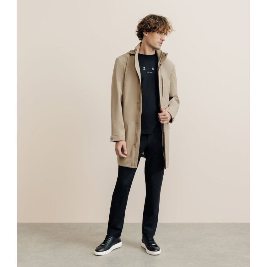 Parka Longue Izac Homme RISE Beige Cloane Vannes MTE25RISE