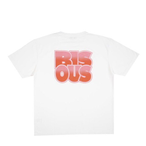 T-Shirt Mixte Bisous Skateboards BUBBLE Blanc Cloane Vannes BUBBLE WHITE