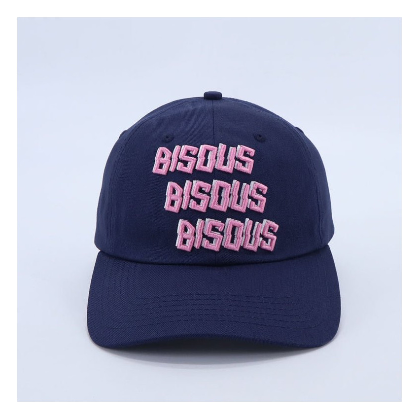 Casquette Mixte Bisous Skateboards BISOUS X3 Bleu Marine Cloane Vannes