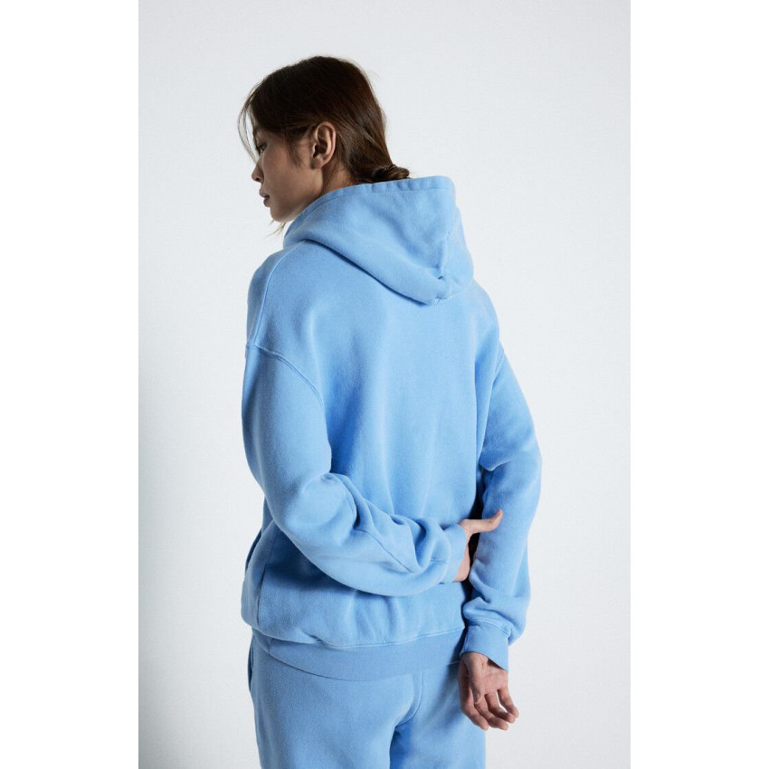 Sweat à Capuche American Vintage Femme IZUBIRD Bleu Ciel Cloane Vannes IZU03DE25