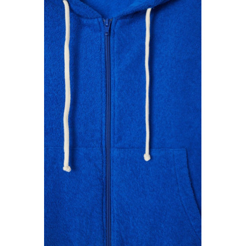 Sweat Zippé American Vintage Femme BOBY Bleu Cloane Vannes BOBY03F E25