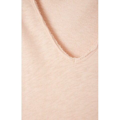 T-Shirt Femme SONOMA Rose Clair, Blanc, Noir ou Bleu