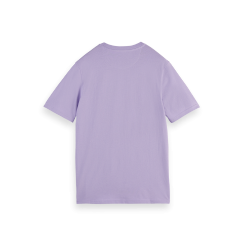 T-Shirt Scotch & Soda Homme LOGO Lavande Cloane Vannes 180038