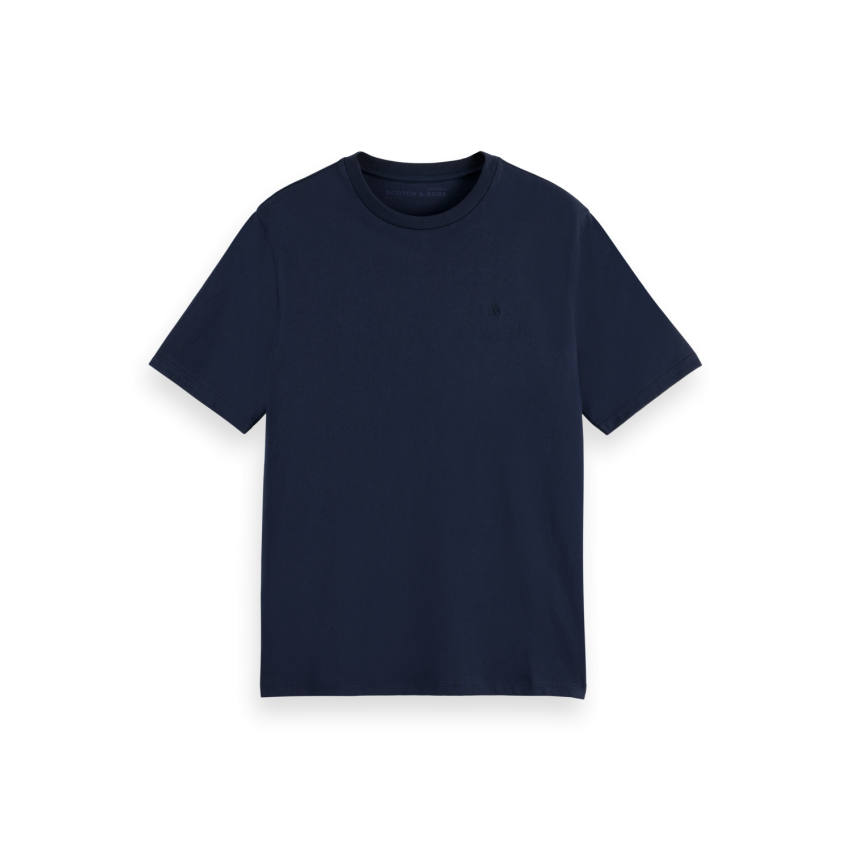 T-Shirt Scotch & Soda Homme CORE Bleu Marine Cloane Vannes 179191