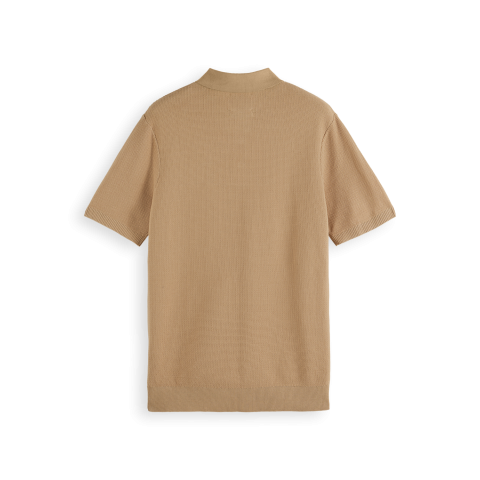 Polo Homme Scotch & Soda STRUCTURED Beige Cloane Vannes 180461 260