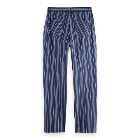 Pantalon Homme Scotch & Soda PLEATED Bleu Marine Cloane Vannes 179988 401