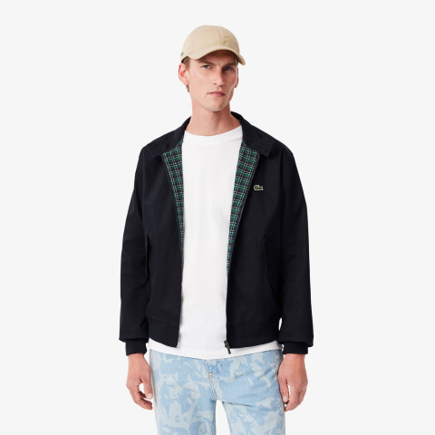 Blouson Homme Lacoste HARRINGTON Bleu Marine Cloane Vannes BH7186 HDE