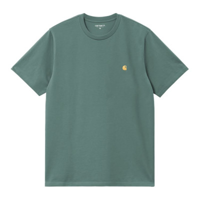T-Shirt Carhartt Wip Homme CHASE Vert Cloane Vannes I026391