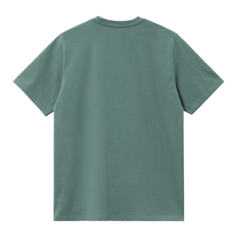 T-Shirt Carhartt Wip Homme CHASE Vert Cloane Vannes I026391