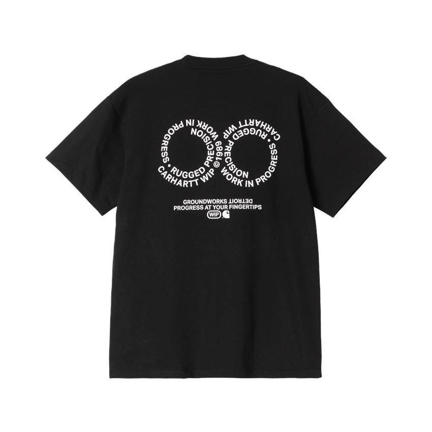 T-Shirt Homme Carhartt Wip ROTATION Noir Cloane Vannes I034772