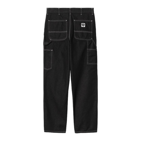 Jean Carhartt Wip Homme SINGLE KNEE Noir Cloane Vannes I034864 89 02