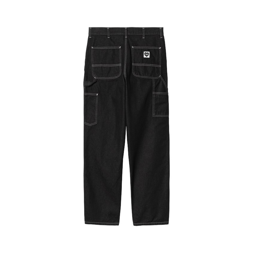 Jean Carhartt Wip Homme SINGLE KNEE Noir Cloane Vannes I034864 89 02