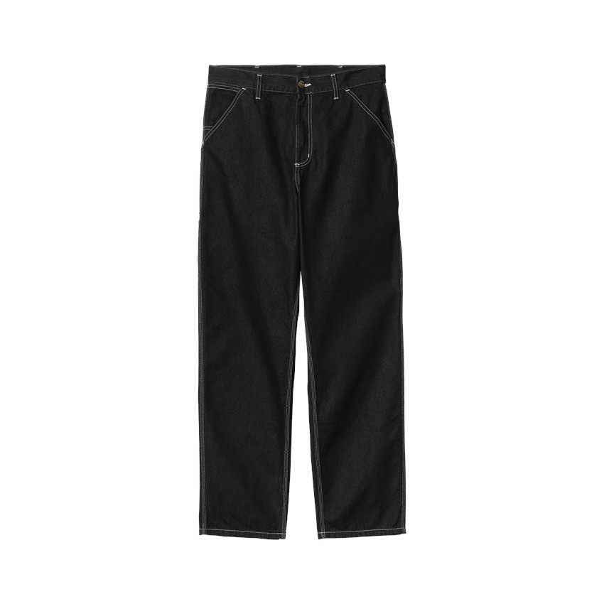 Jean Carhartt Wip Homme SINGLE KNEE Noir Cloane Vannes I034864 89 02